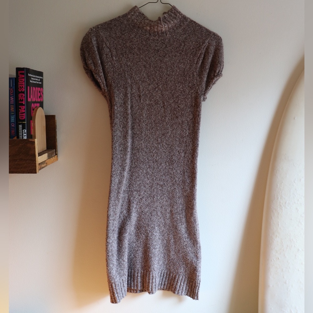 glimmer by jj basics short sleeve sweater dress
